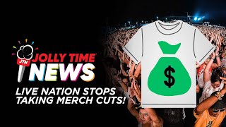 Good News! Live Nation Stops Taking Merch Cuts