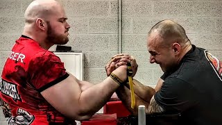 I'm Back! Intense Armwrestling Practice And King Of The Table!