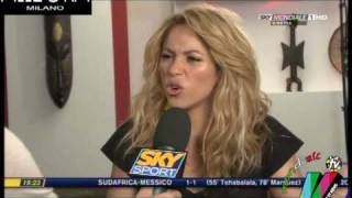 INTERVISTA SHAKIRA MONDIALI SOUTH AFRICA 2010 - 11-06-2010