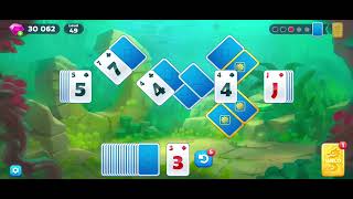 Fishdom solitaire gameplay level 49