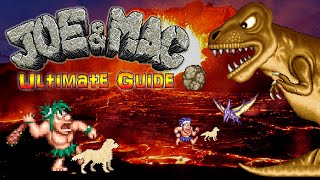 #JoeandMac Joe & Mac - SNES - ULTIMATE GUIDE - ALL Stages, ALL Keys, ALL Bosses, 100%!