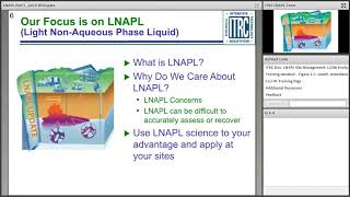 Connecting the Science to Managing LNAPL Sites - Part One