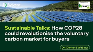 Sustainable Talks: How COP28 could revolutionise the voluntary carbon market for buyers