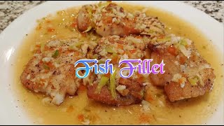 FISH FILLET‼️Simple & Healthy ❤️ #cooking #recipe #trending