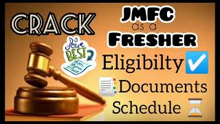 JMFC FRESHER ELIGIBILITY | IMP DOCUMENTS | LAW STUDENT | TENTATIVE SCHEDULE | JMFC | CJJD | fLAWsome