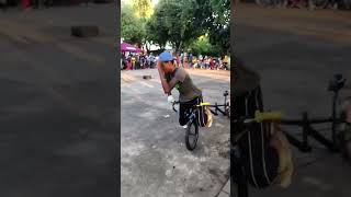 How long can you go? Longest bmx stretch drift bikes #bmx #shorts #bicyclechallenge #fyp #cycling