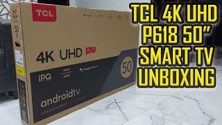 TCL 4K UHD SMART TV P618 P615 best Budget LED smart TV