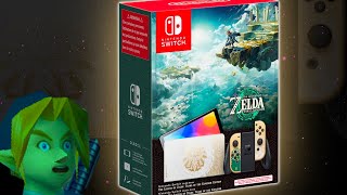 The COOLEST Switch Yet! Zelda: Tears of the Kingdom OLED Unboxing