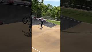 The commentary is the caption #usabmx #bmxtraining #ucibmx #ucibmxworldcup