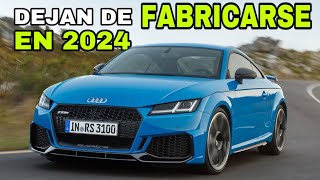 ¡MALAS NOTICIAS! COCHES Que Dejan De FABRICARSE En 2024 / DriveVives