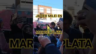 Javier Milei al grito de LIBERTAD en Mar del Plata