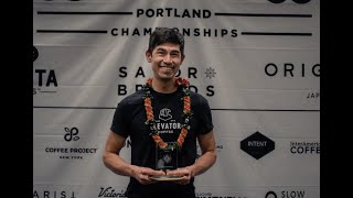 Andrew Coe of Elevator Coffee: The 2023 US Coffee Roasting Champion!