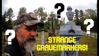 What are these Strange Gravemarkers?