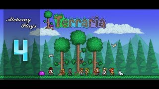 Alchemy Plays Terraria - 4 - Spelunking & Giveaway