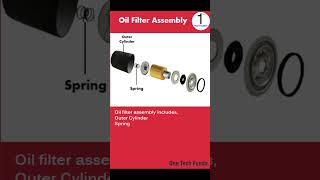 Oil Filter Assembly #engine