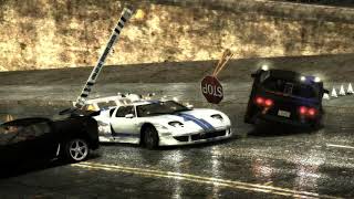 Need for Speed Most Wanted -  NFS World Loop & Pursuit 6 Heat Level / Ford GT / 4K