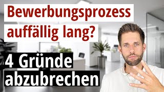 Auffallend lange Bewerbungsprozesse - 4 bedenkliche Gründe