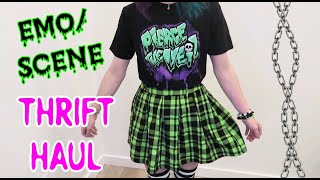 Emo/Scene/Alternative Thrift Haul!