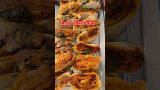 Easy pizza rolls#food#viralvideo#trending#shorts#trend#easyrecipe#pizza#ad#pizzarolls