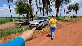 GRAVE ACIDENTE NA BEIRA DA ESTRADA! NÃO PUDE FAZER NADA INFELIZMENTE. CASAL DA ROÇA.