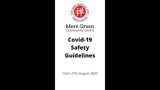 Mere Green Corona Safety Guidelines