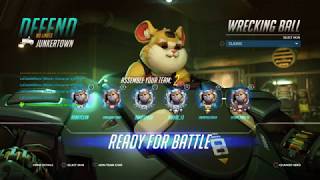 Overwatch: Having Fun With Hammond! (Wrecking Ball)