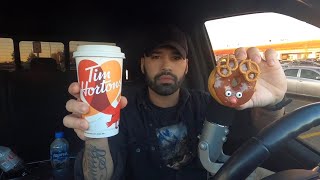 (ASMR) COFFEE & REINDEER DONUT RAMBLE IN THE TRUCK