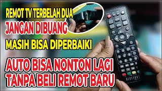 REMOT TV PECAH JADI DUA, AUTO GA BISA NONTON TV #service #caraatasi #viralvideo #opreksmartphone