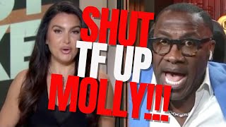 SHANNON SHARPE COOKS MOLLY QUERIM - REACTION!!!