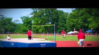 High Jump Revenge - (Reggie Miller high jump 6'11 1/2 , 2.12m)