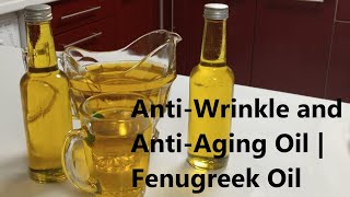 How to make Fenugreek Oil (Mixture of 6 oils) | Comment faire de l'huile de Fenugrec (Avec 6 huiles)