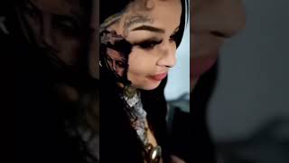 CHRISEAN ROCK GETS BLUEFACE MUGSHOT TATTOOED ON HER FACE!! 😱😱😱