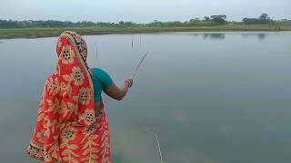 Amazing Fishing Video | Village Traditional Hook Fishing (Part-9)