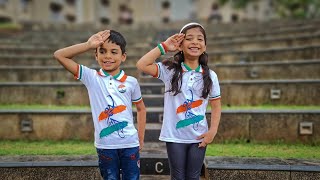 Independence day dance for kids easy and simple | Ek tera naam hai sacha #independenceday #15august