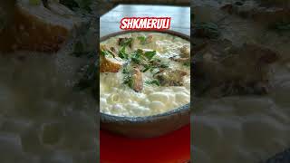 Trying Shkmeruli | Georgian Food #shorts #viral #trending