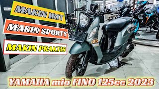 TETAP EKSISSS...!!! YAMAHA mio FINO SPORTY 125cc 2023|WARNA RETRO GREY.