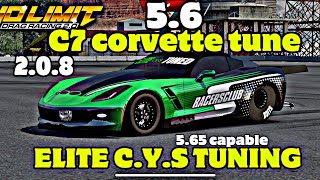 C7 Corvette Tune! No Limit 2.  #nolimitdragracing2 #djsaucepark Read description…