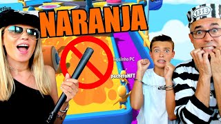 VANESA NOS PROHIBE TOCAR EL NARANJA EN STUMBLE GUYS