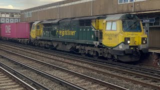 Trains at Eastleigh 7/09/2024