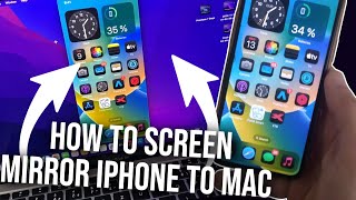 How To Screen Mirror iPhone To Mac (2024)