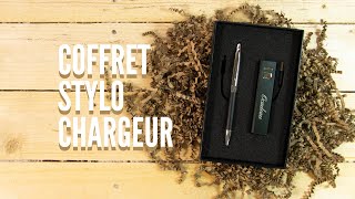 Coffret stylo chargeur