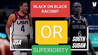 Why USA 🇺🇸 vs South Sudan 🇸🇸 Basketball Game turned into Black to Black Mockery #gilbertarenas