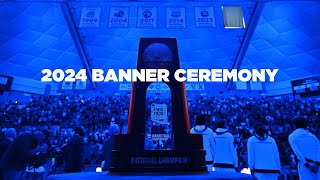 2024 UConn Men's Basketball National Championship Banner Ceremony