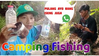 Asiknya camping sambil mancing disini walaupun sedikit horor