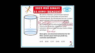 KALEMSİZ, GÖZLE ÇÖZÜLEN SORULAR | 2023 MSÜ SINAVI | YÜZDE PROBLEMLERİ