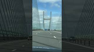 The Severn Bridge.