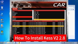 How To Install Kess V2 Ksuite_2.8 Car ECU Diagnostic Programming Software