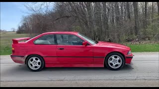 BMW E36 Burnout With 4.3 Chevy V6.