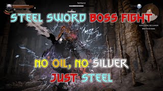 The Witcher 3 Next-Gen Winter's Blade Steel Sword Boss Fights - Red Miasmal