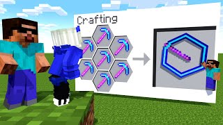 Minecraft but Crafts Change Shapes...